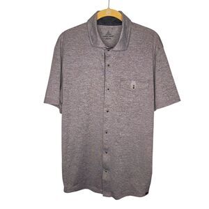 Prana Men's Performance Breathable Outdoor Stroud Short Sleeve Shirt, Large